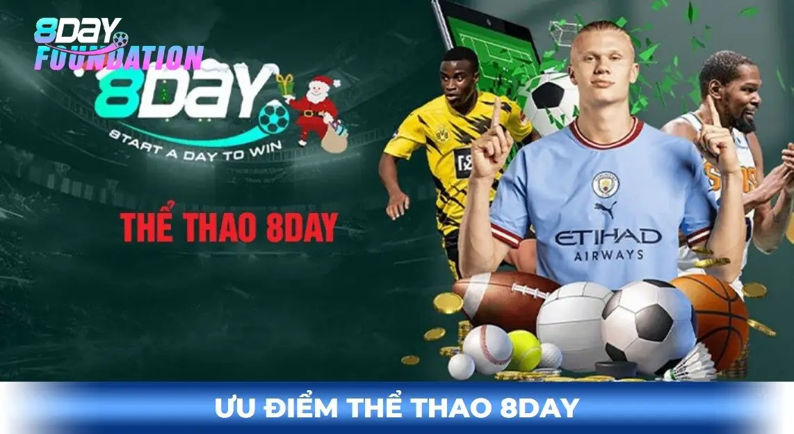 Ưu điểm cá cược thể thao 8day